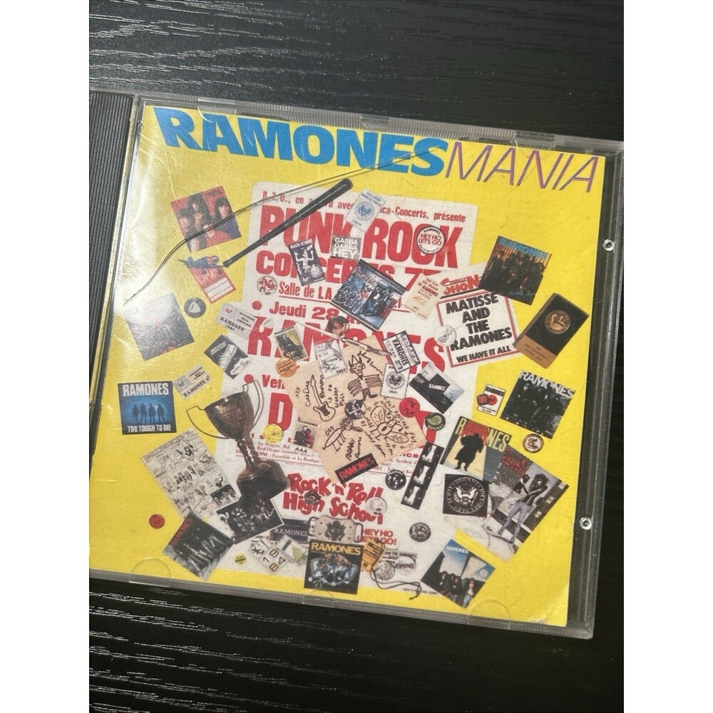 Ramones Mania CD Rock Best Of Greatest Hits  AM 1988 Sire Punk